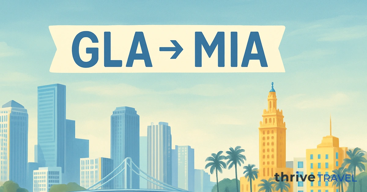 Glasgow to Miami