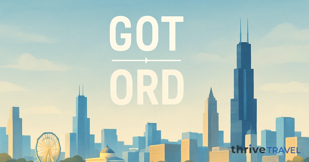 Gothenburg to Chicago