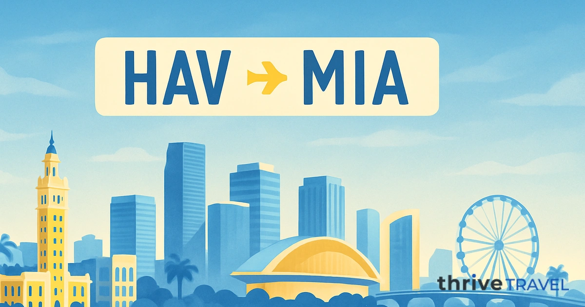 Havana to Miami