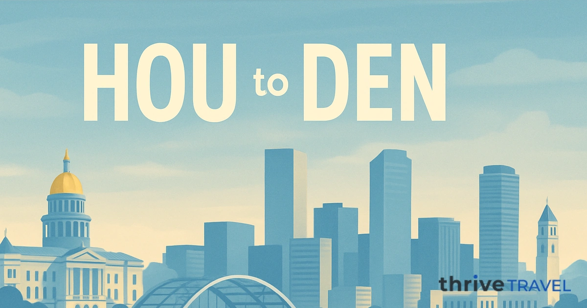 Houston to Denver