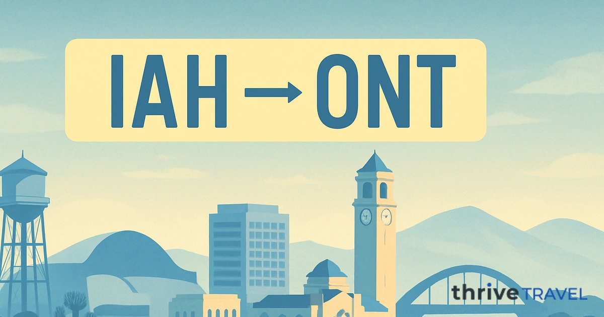 Houston to Ontario