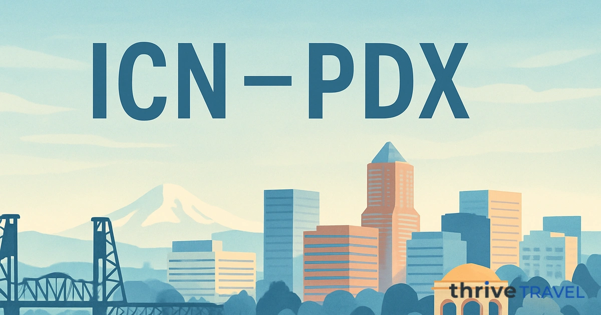 Seoul to Portland