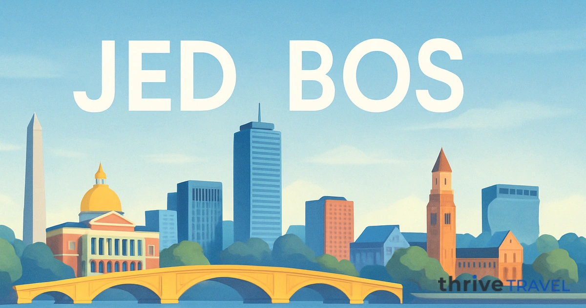 Jeddah to Boston