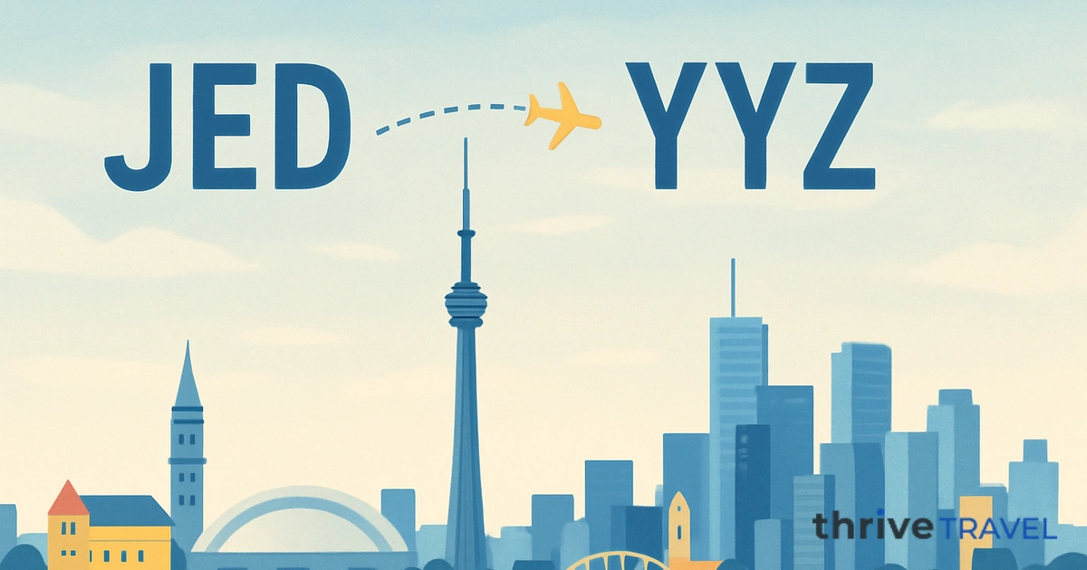 Jeddah to Toronto