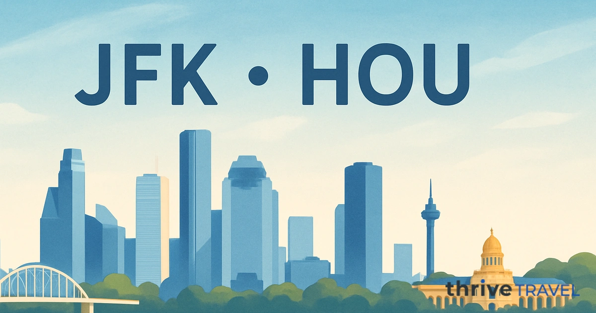 New York to Houston
