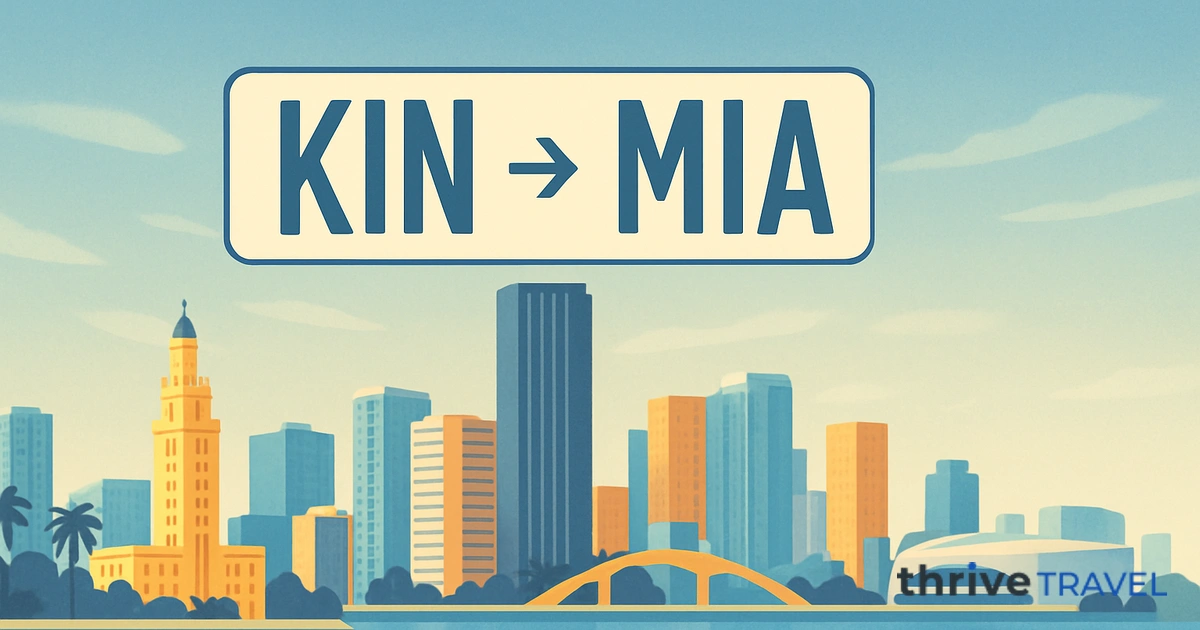 Kingston to Miami