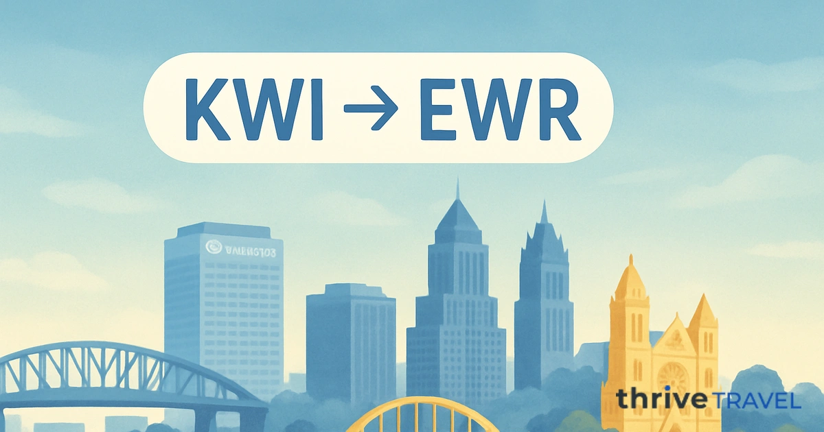 Kuwait City to Newark