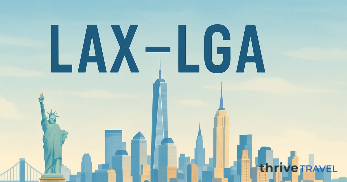 Los Angeles to New York