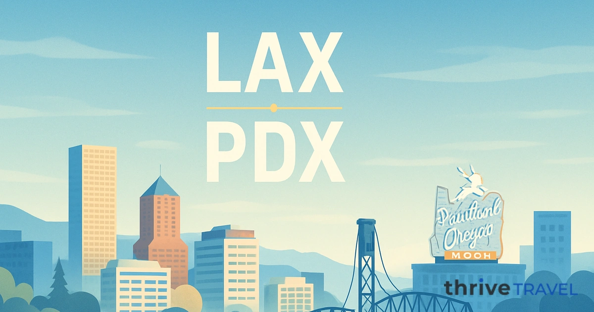 Los Angeles to Portland
