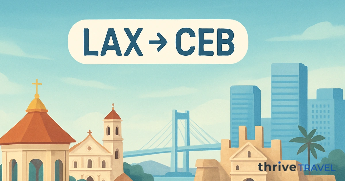 Los Angeles to Cebu