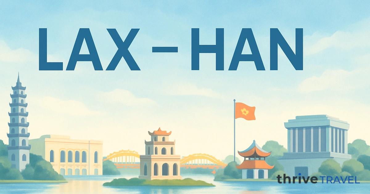 Los Angeles to Hanoi