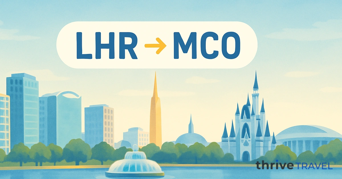 London to Orlando