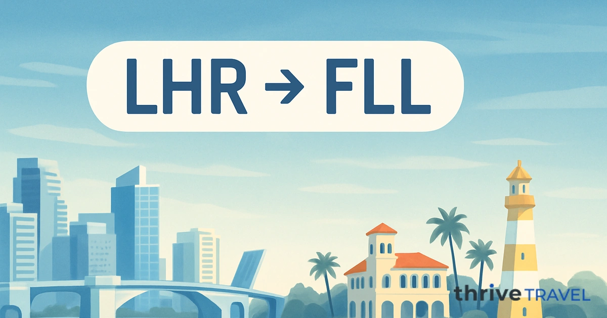 London to Fort Lauderdale