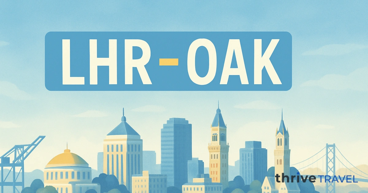 London to Oakland