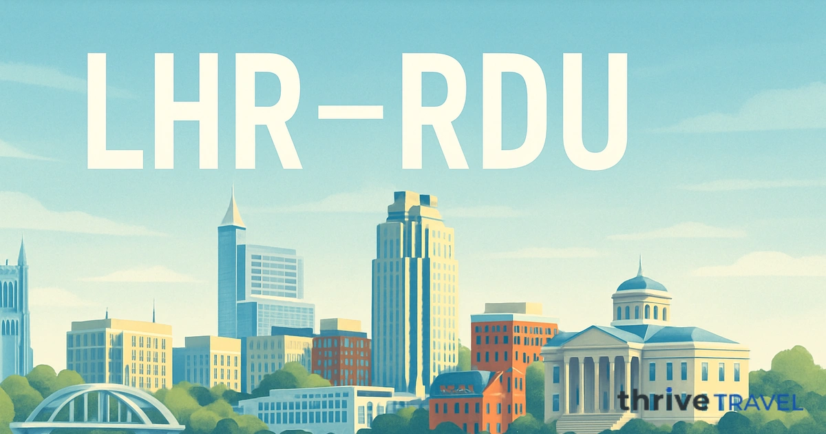 London to Raleigh-Durham