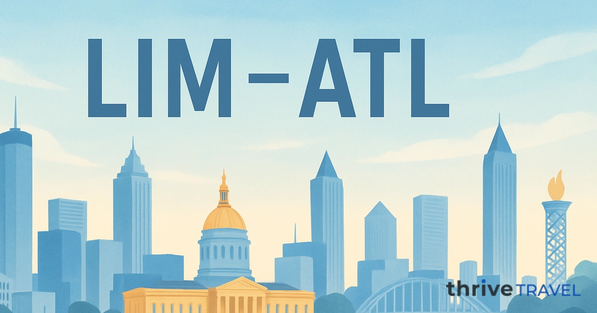 Lima to Atlanta