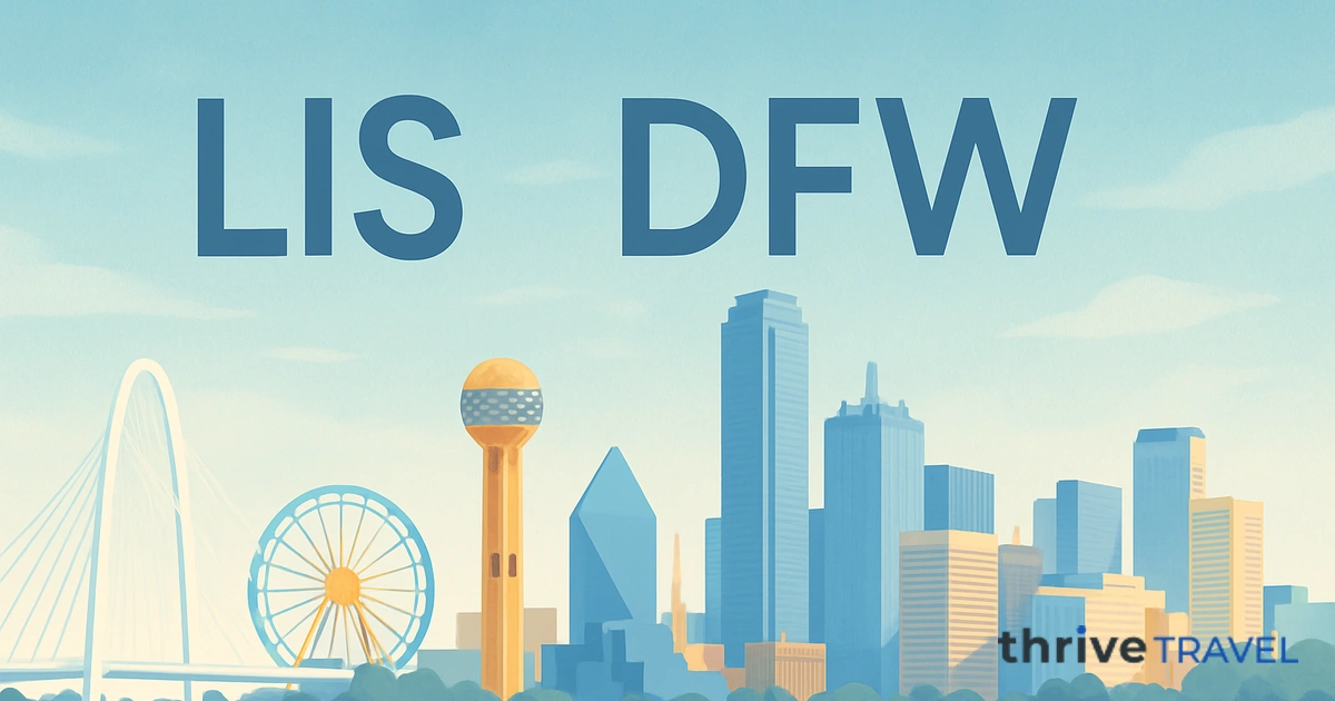 Lisbon to Dallas