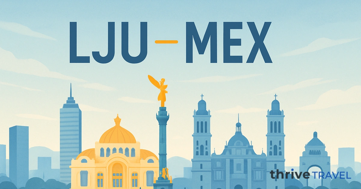 Ljubljana to Mexico City