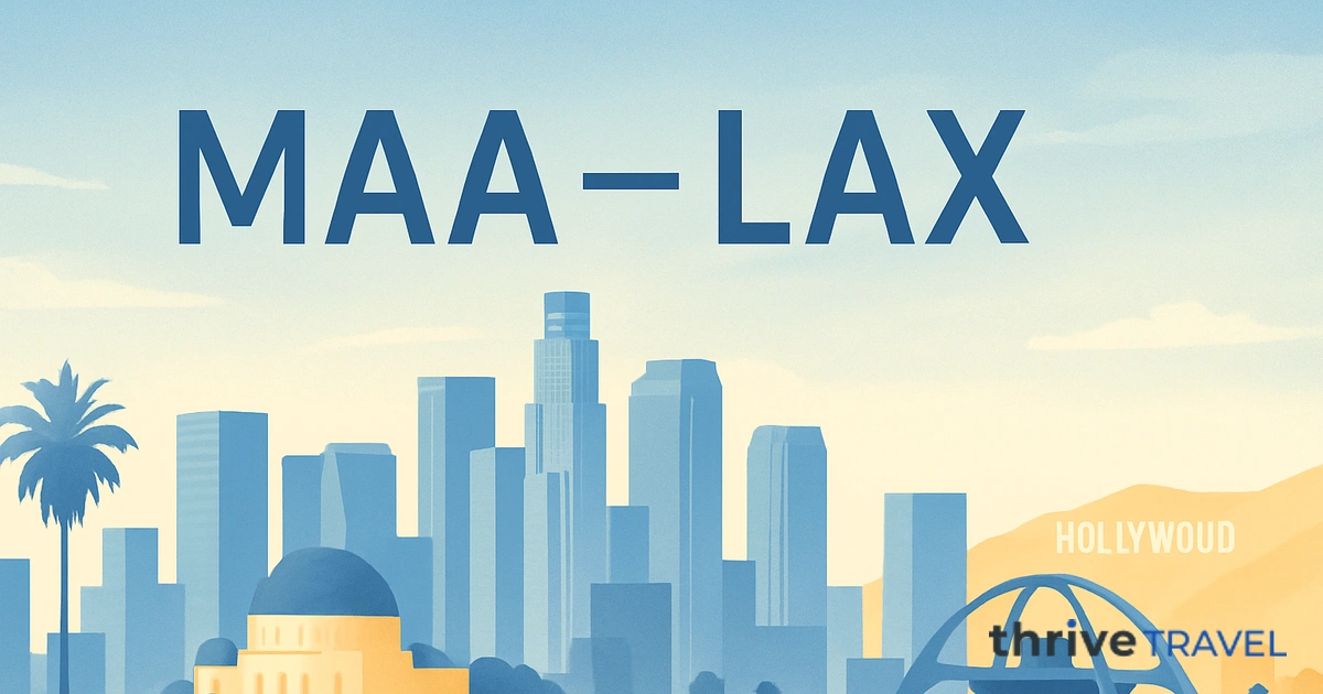 Chennai to Los Angeles