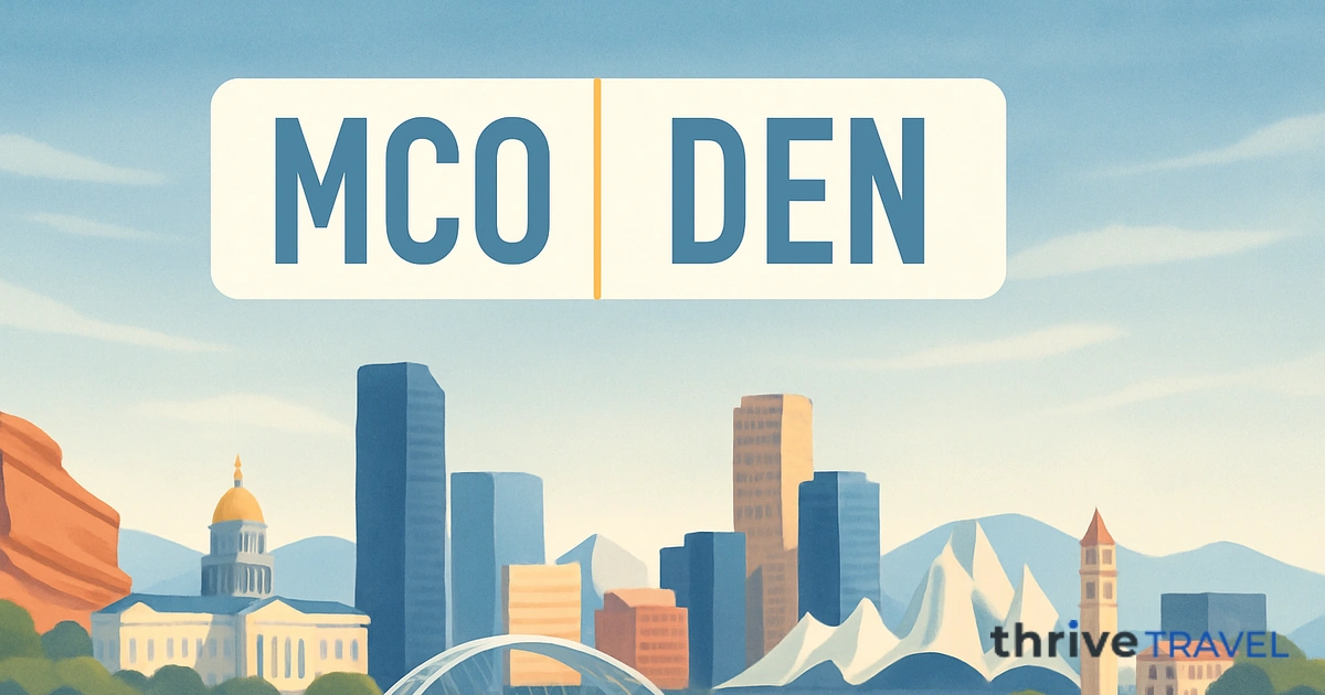 Orlando to Denver