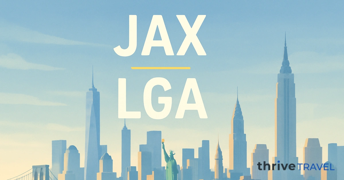 Jacksonville to New York
