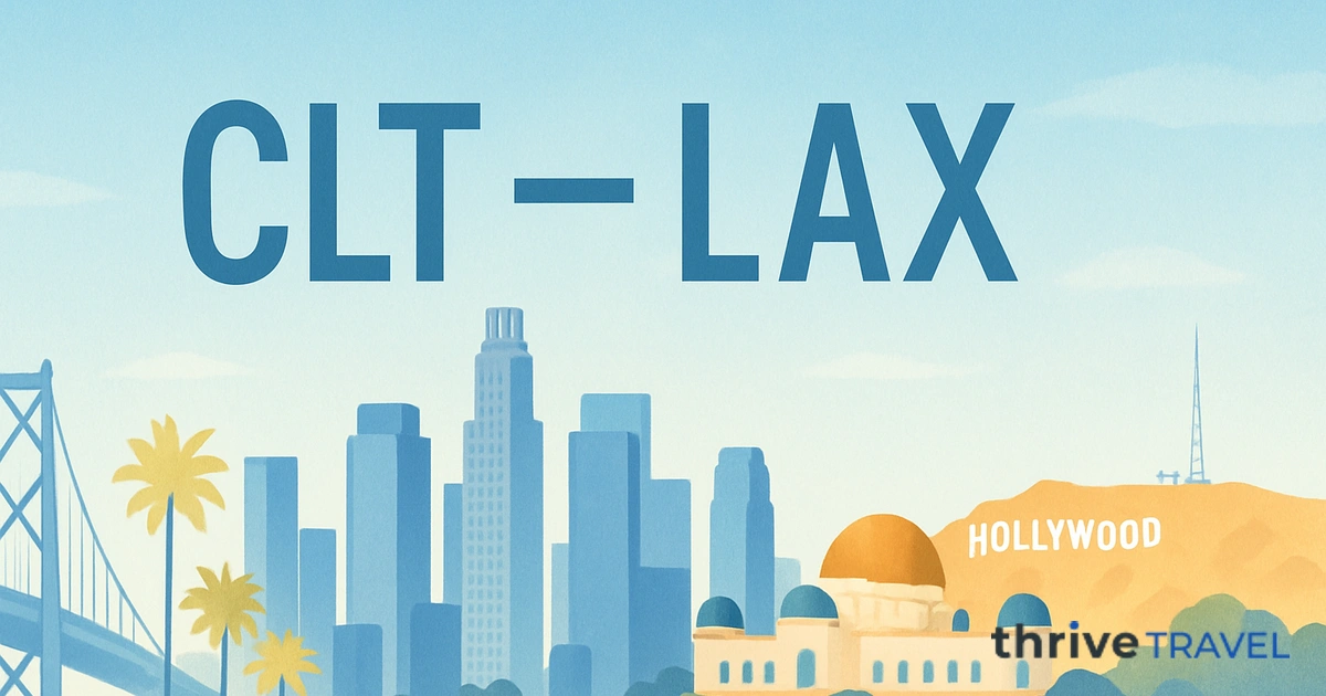 Charlotte to Los Angeles