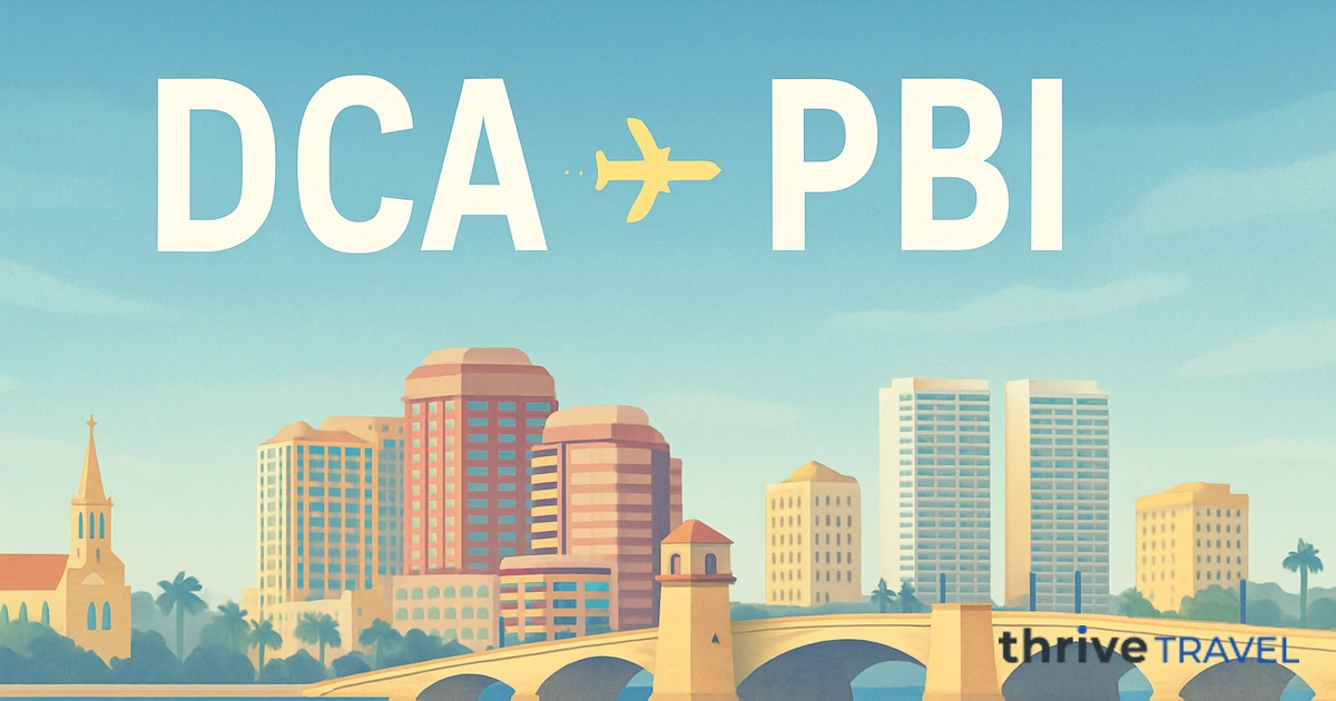 Washington to West Palm Beach