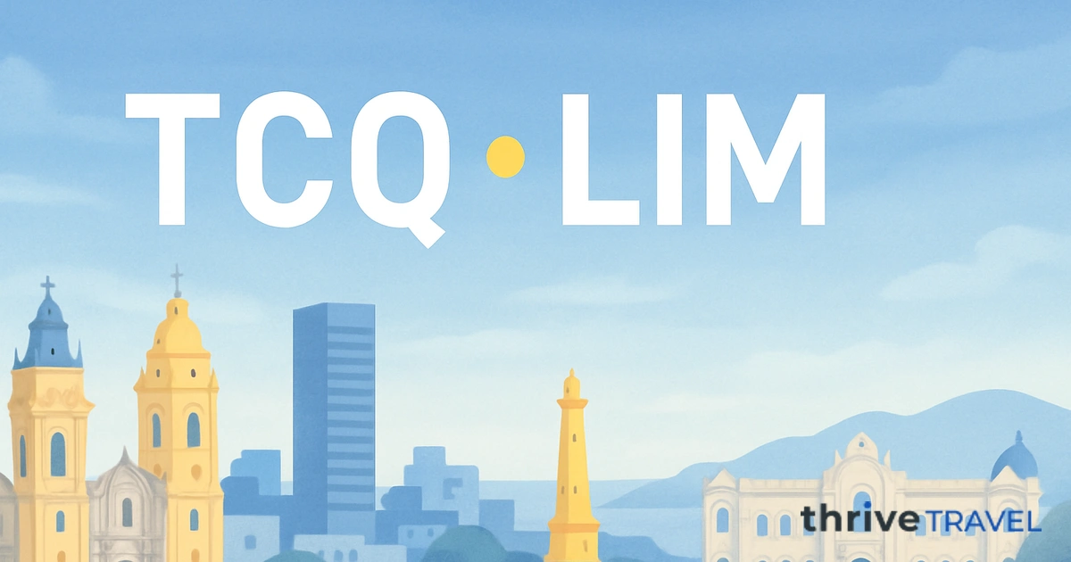Tarija to Lima