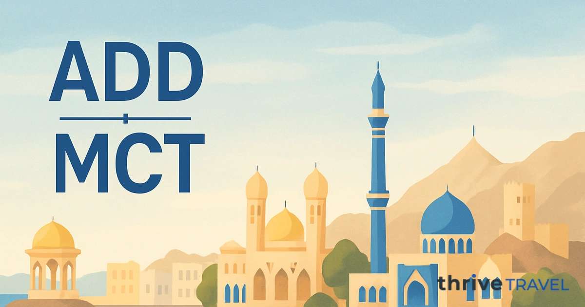 Addis Ababa to Muscat