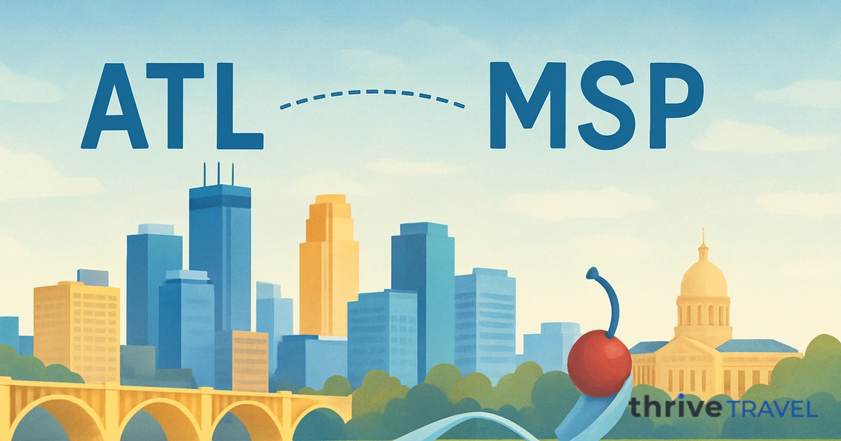 Atlanta to Minneapolis