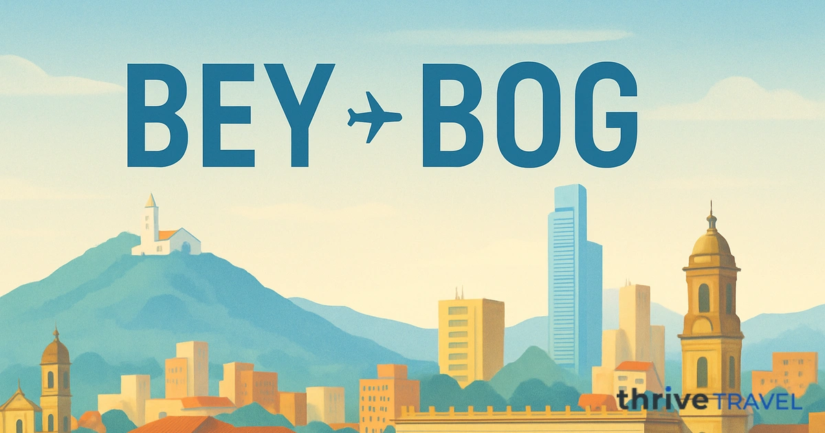 Beirut to Bogota