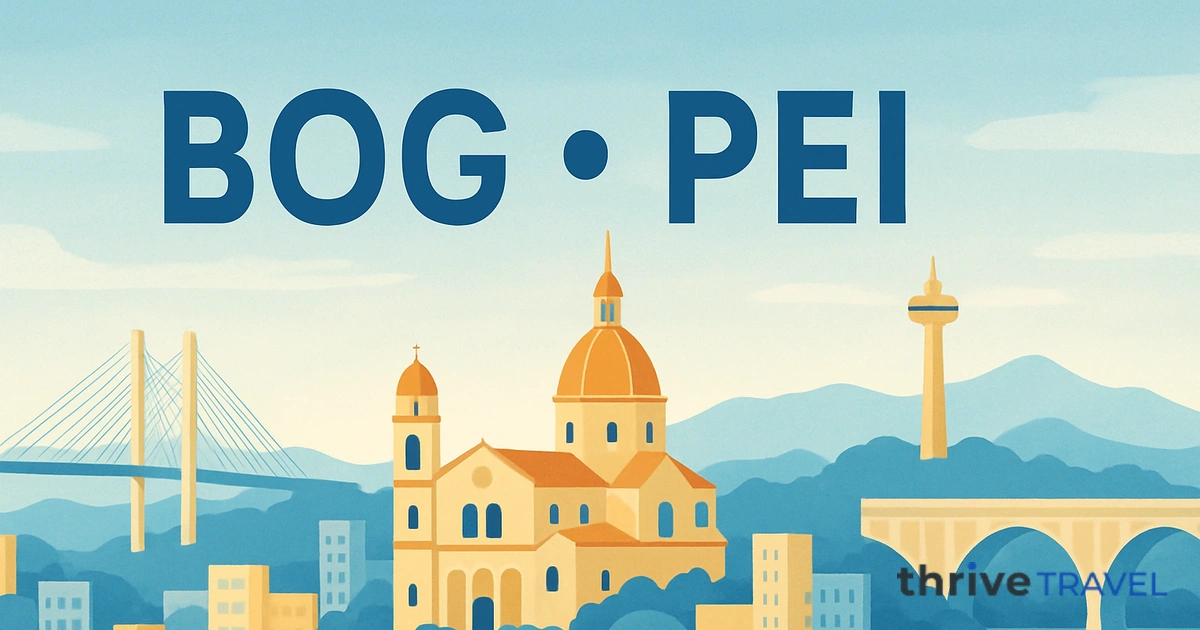Bogota to Pereira