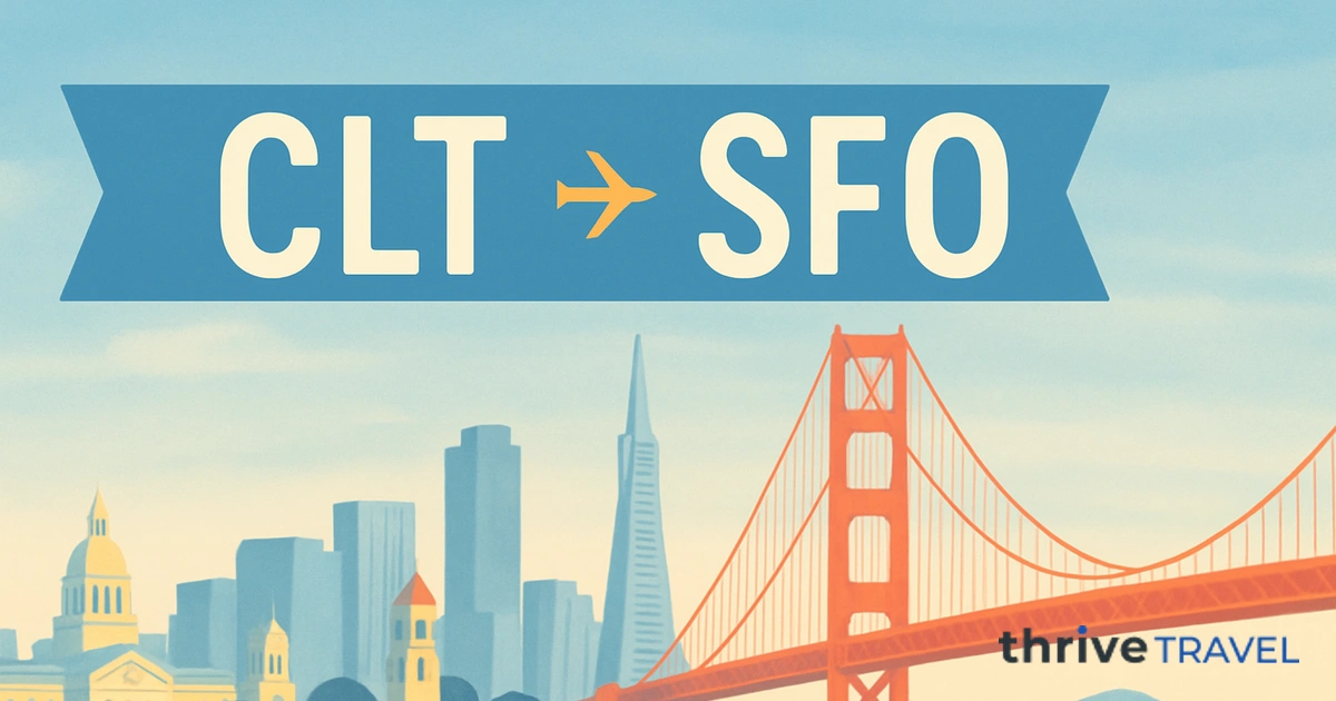 Charlotte to San Francisco