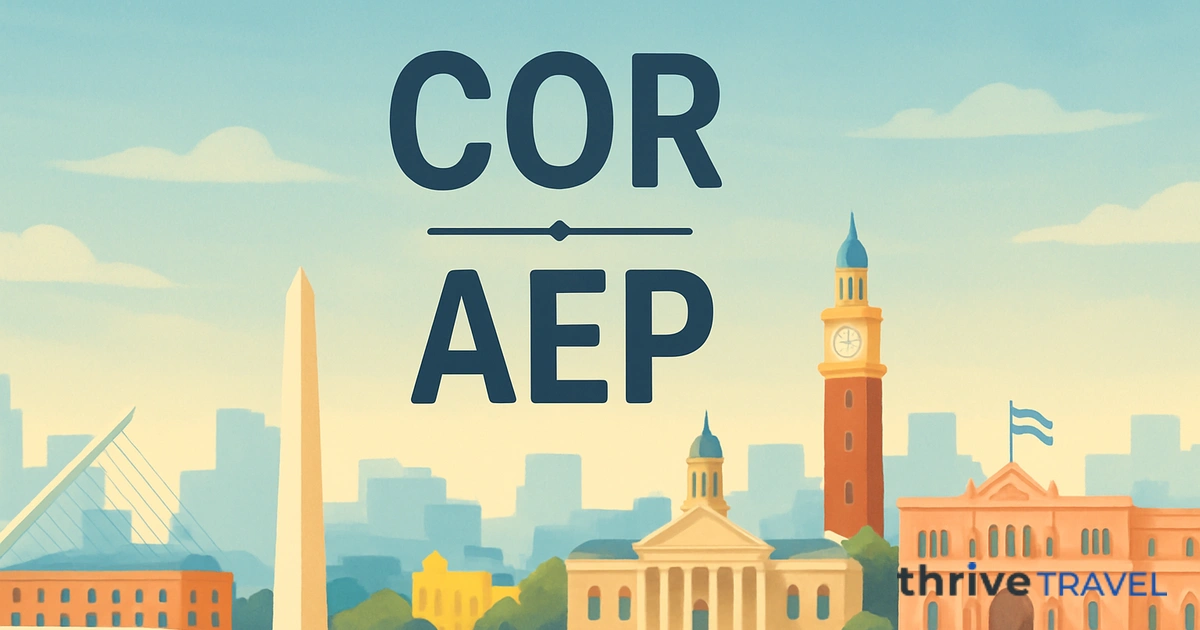 Córdoba to Buenos Aires