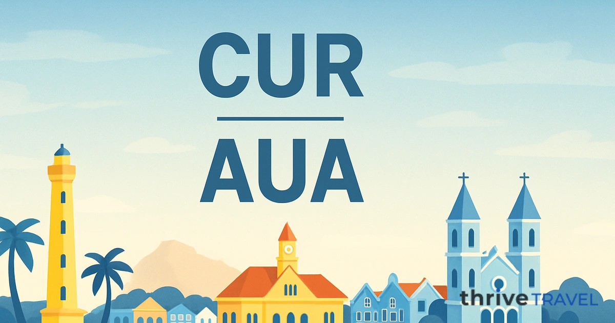 Curaçao to Aruba