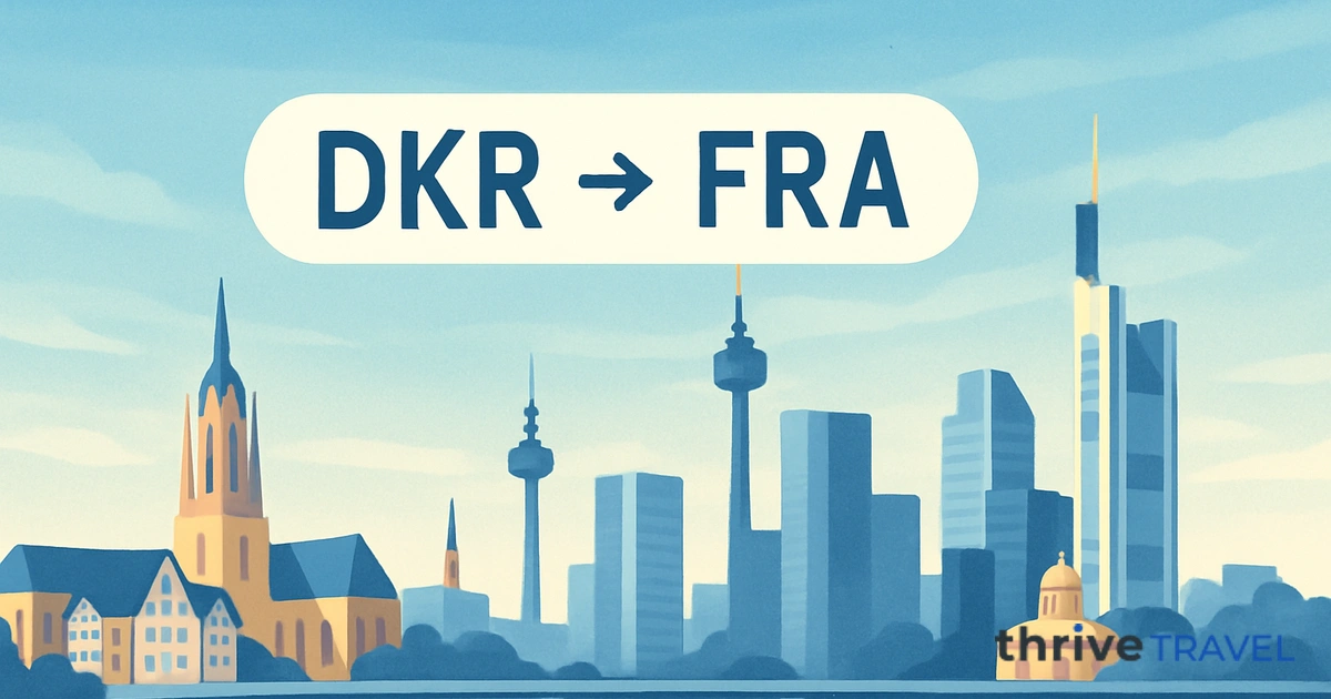 Dakar to Frankfurt