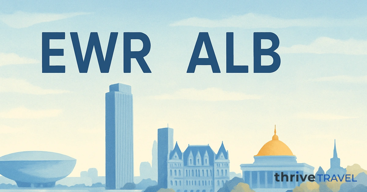Newark to Albany