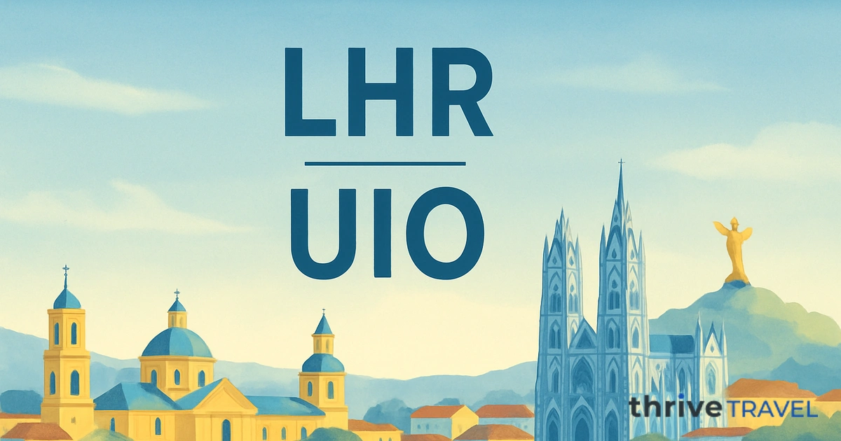 London to Quito