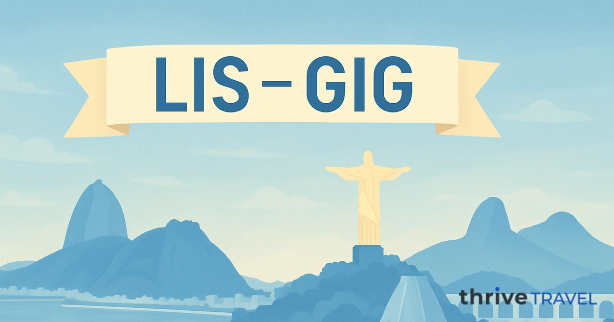 Lisbon to Rio de Janeiro