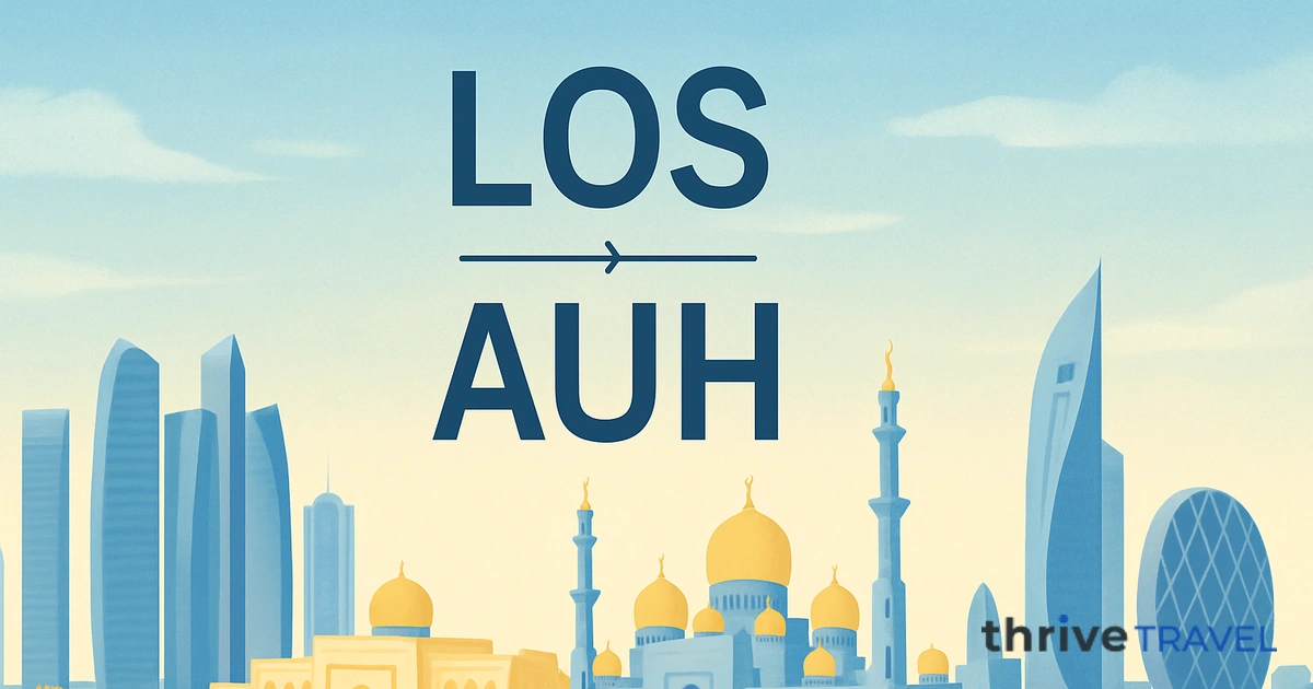 Lagos to Abu Dhabi