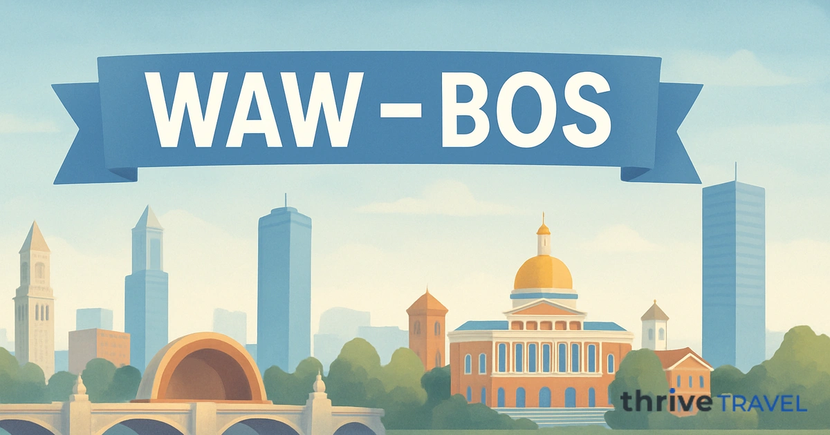 Warsaw to Boston
