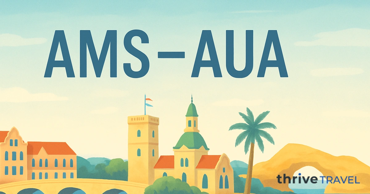 Amsterdam to Aruba