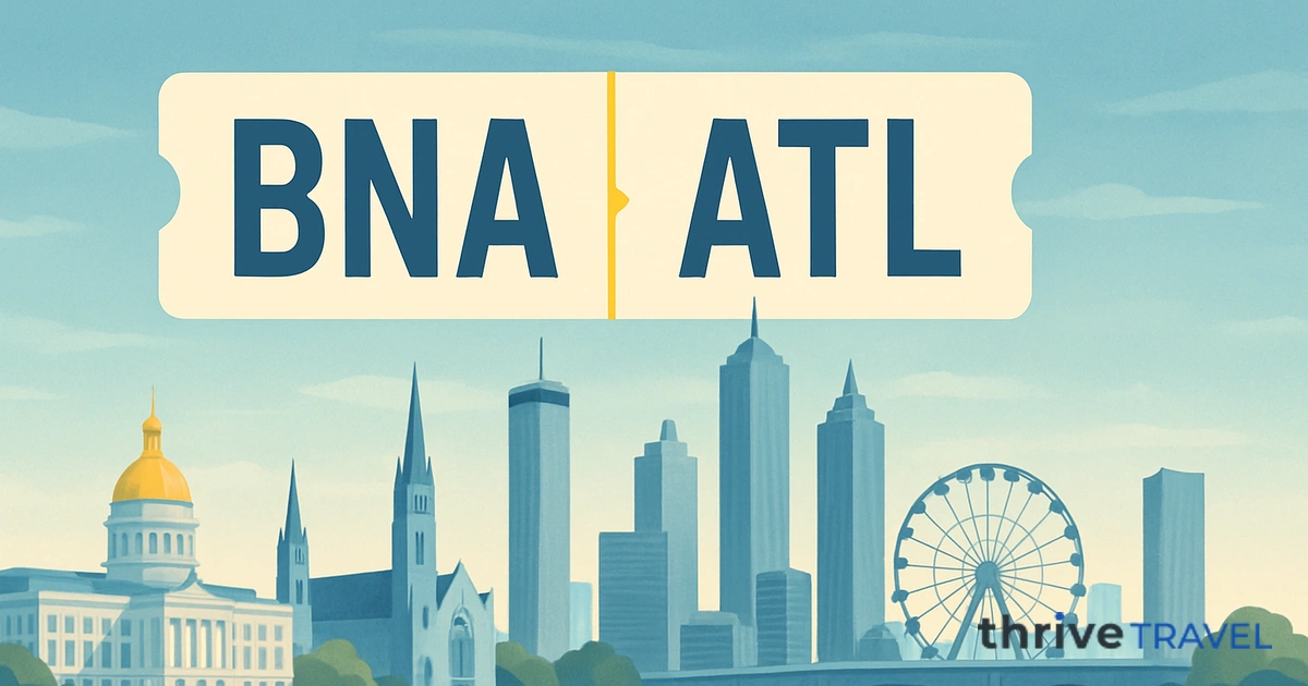 Nashville to Atlanta