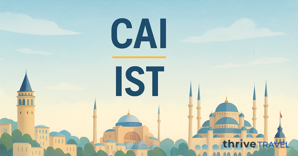 Cairo to Istanbul