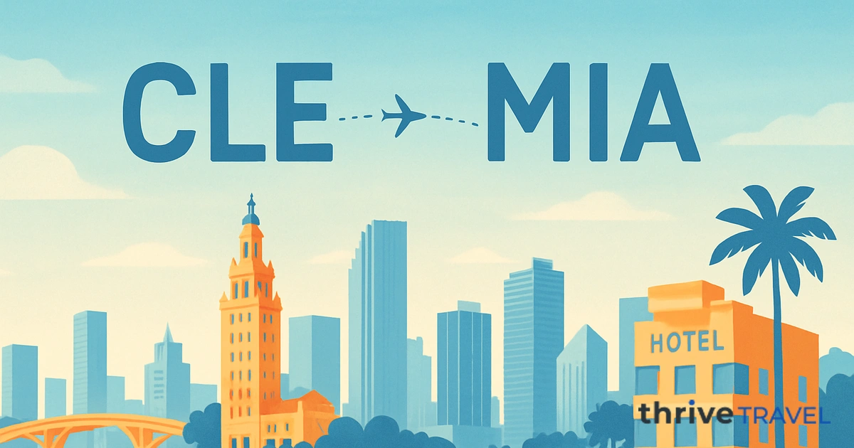 Cleveland to Miami