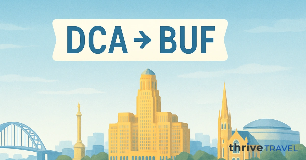 Washington to Buffalo