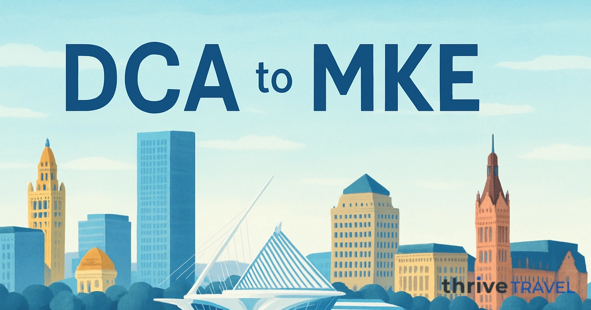 Washington to Milwaukee