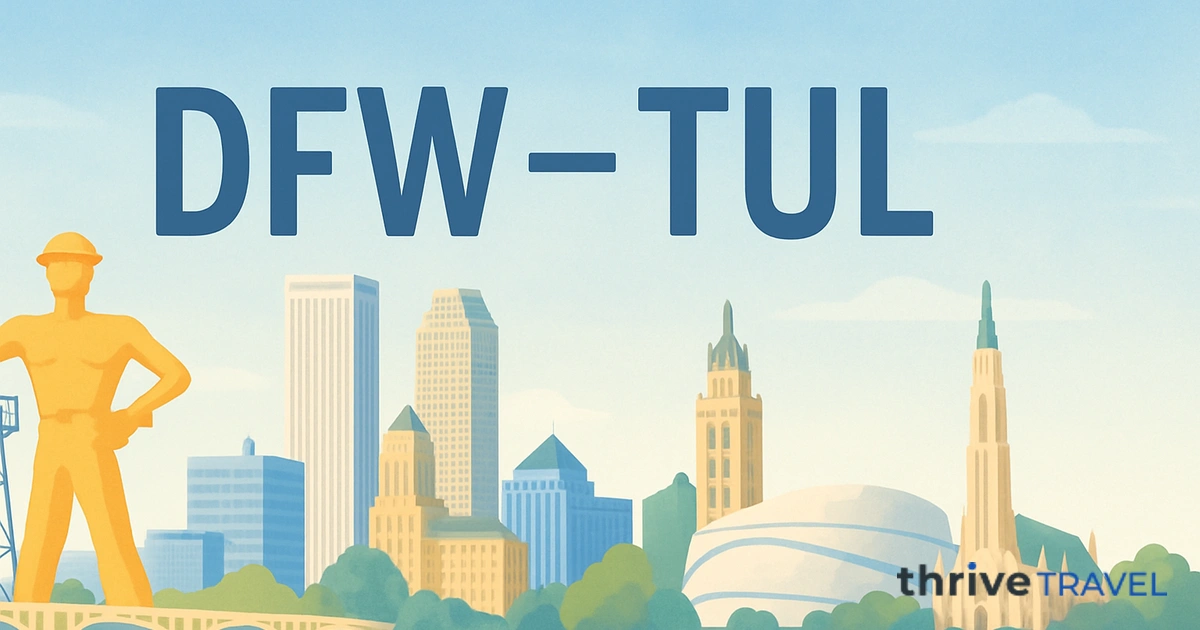 Dallas to Tulsa