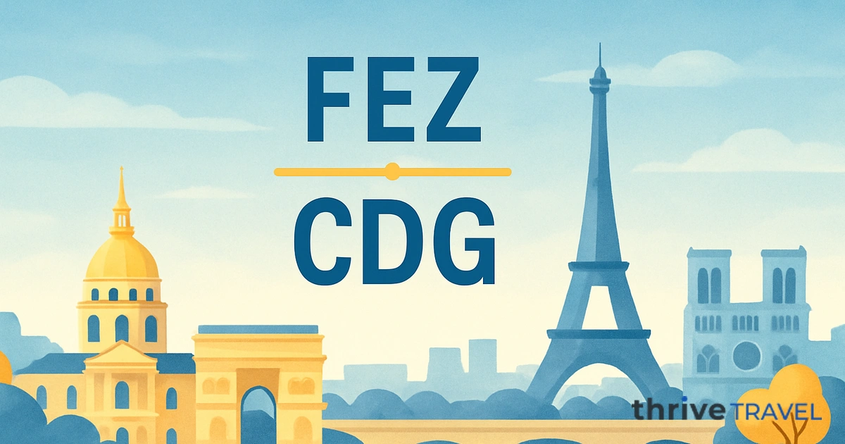 Fez to Paris