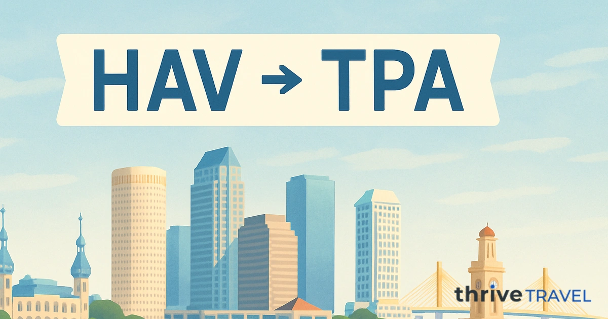 Havana to Tampa